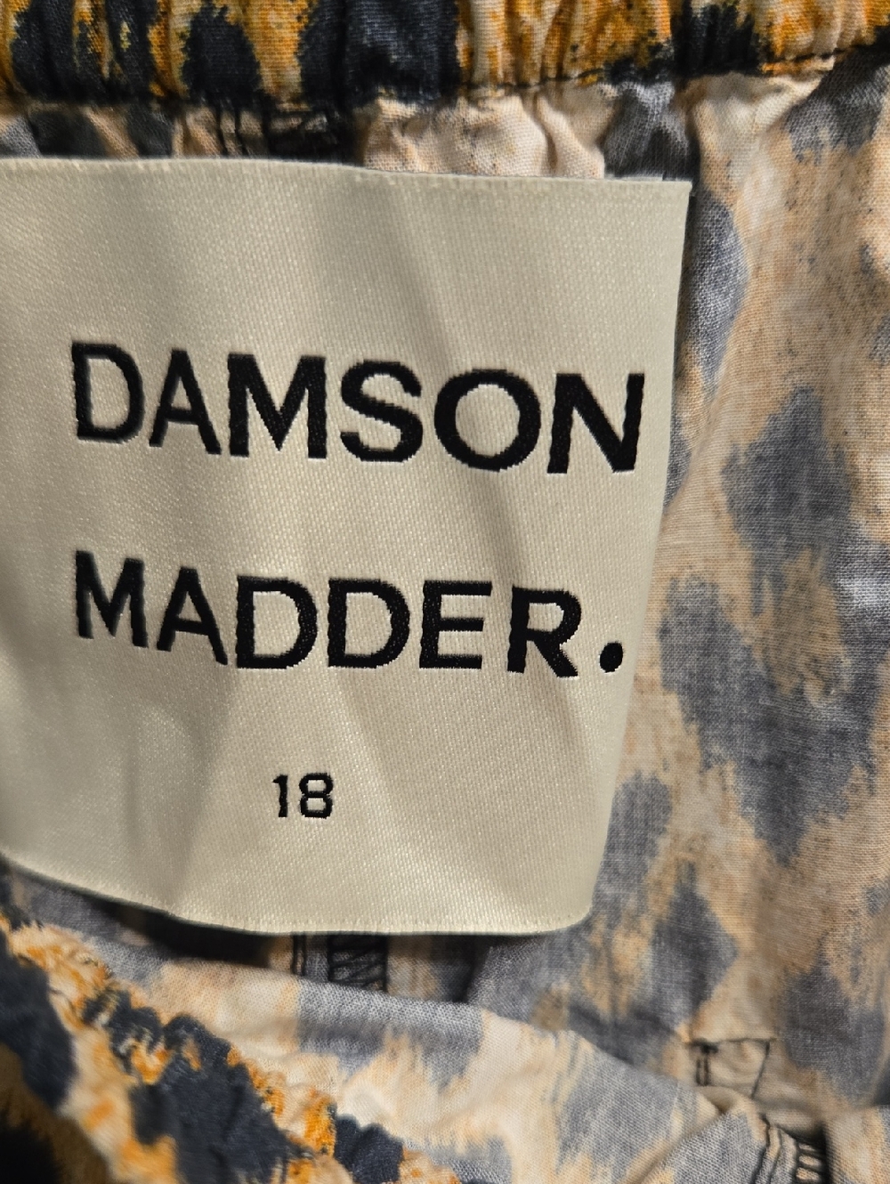 Damson Madder Leopard Shorts EU Size 18/ US Size 14 - Picture 7 of 10